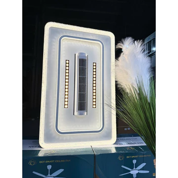 [CAO CẤP MỚI] Quạt Đèn Ốp Trần Cao Cấp Viền Meca.Đèn Led 3 Màu Sáng,Quạt Xoay Đảo Chiều.Dùng Remote Từ Xa Tiện Lợi.