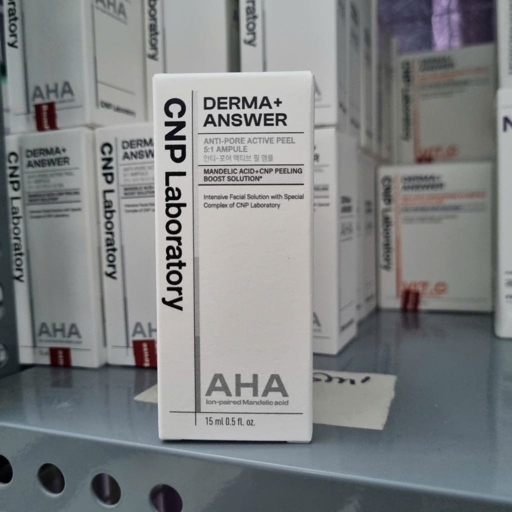 Tinh Chất se khít lỗ chân lông AHA CNP Derma+ Answer Anti-Pore Active Peel Ampule 15ml/50ml