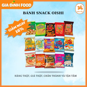 Bánh Snack Oishi - Giòn rụm, béo ngậy, mỗi bịch khoản 32g