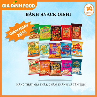 Bánh Snack Oishi - Giòn rụm, béo ngậy, mỗi bịch khoản 32g