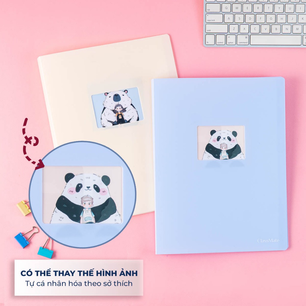 File Lá Đựng Tài Liệu A4 Classmate File 40/60 Lá Đa Năng, Lưu Trữ Giấy Tờ, Sổ Lưu Hình Siêu Âm, Bìa Nhựa Dễ Thương