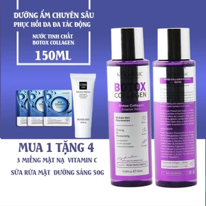 [MUA 1 TẶNG 4] Toner Collagen & AHA 5% Nước Hoa Hồng Ngừa Mụn, Cấp Ẩm Cho Da Mụn 130ml - CĂNG MỌNG & KHÓA ẨM​