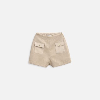 Quần Short Nữ Square Snap Pocket, Chất Vải Bố Gân Thoải Mái, WQS020 SOME HOW STORE