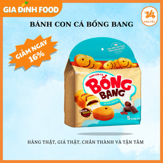 Bánh con cá Bống Bang Socola đậu đỏ/ Cốm xanh đậu đỏ