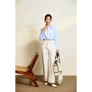 Quần Jean Nữ Straight White, Chất Vải Denim Thoải Mái, WQJ026 SOME HOW STORE