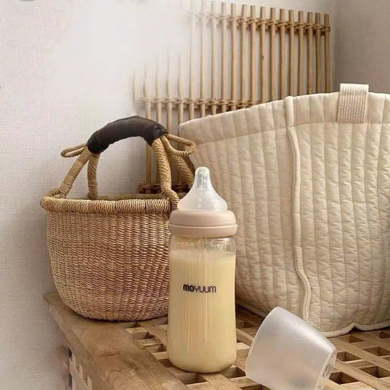 Bình sữa Moyuum Hàn Quốc Đầy Đủ Các Phiên Bản, núm ti mềm mại, nhựa PPSU, dung tích 170ml/270ml