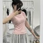 Áo thun babytee Đính nơ, áo thun nữ, áo thun nữ cỗ tròn A51124