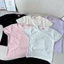 Áo thun babytee Đính nơ, áo thun nữ, áo thun nữ cỗ tròn A51124