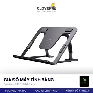 Giá Đỡ iPad Để Bàn Boneruy P63 Hợp Kim Nhôm Gập Gọn Điều Chỉnh Độ Cao Linh Hoạt