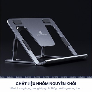 Giá Đỡ iPad Để Bàn Boneruy P63 Hợp Kim Nhôm Gập Gọn Điều Chỉnh Độ Cao Linh Hoạt