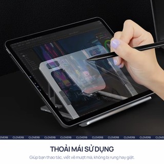Giá Đỡ iPad Để Bàn Boneruy P63 Hợp Kim Nhôm Gập Gọn Điều Chỉnh Độ Cao Linh Hoạt