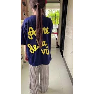 Áo thun tay lỡ nam nữ AMEECE... DELA....VIE from rộng siêu xinh