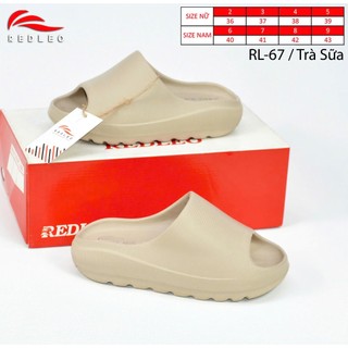 (Chính hãng) Dép Bánh Mì REDLEO DRL-67 Skipper Slide New Cao 4P Đúc Nguyên Khối Chống Thấm Nước Siêu Êm Siêu Nhẹ
