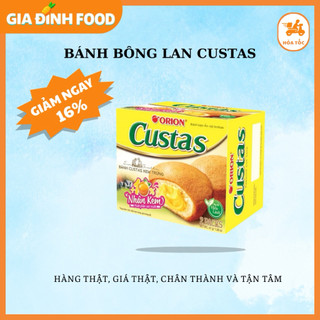 Bánh bông lan Custas trứng 141g/ 282g