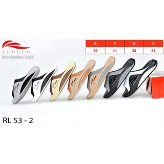 (CHÍNH HÃNG) Dép bánh mì quai ngang nam REDLEO _RL53-2 đúc cao su êm mềm nhẹ bền, có lỗ thoáng khí, chống trơn trượt