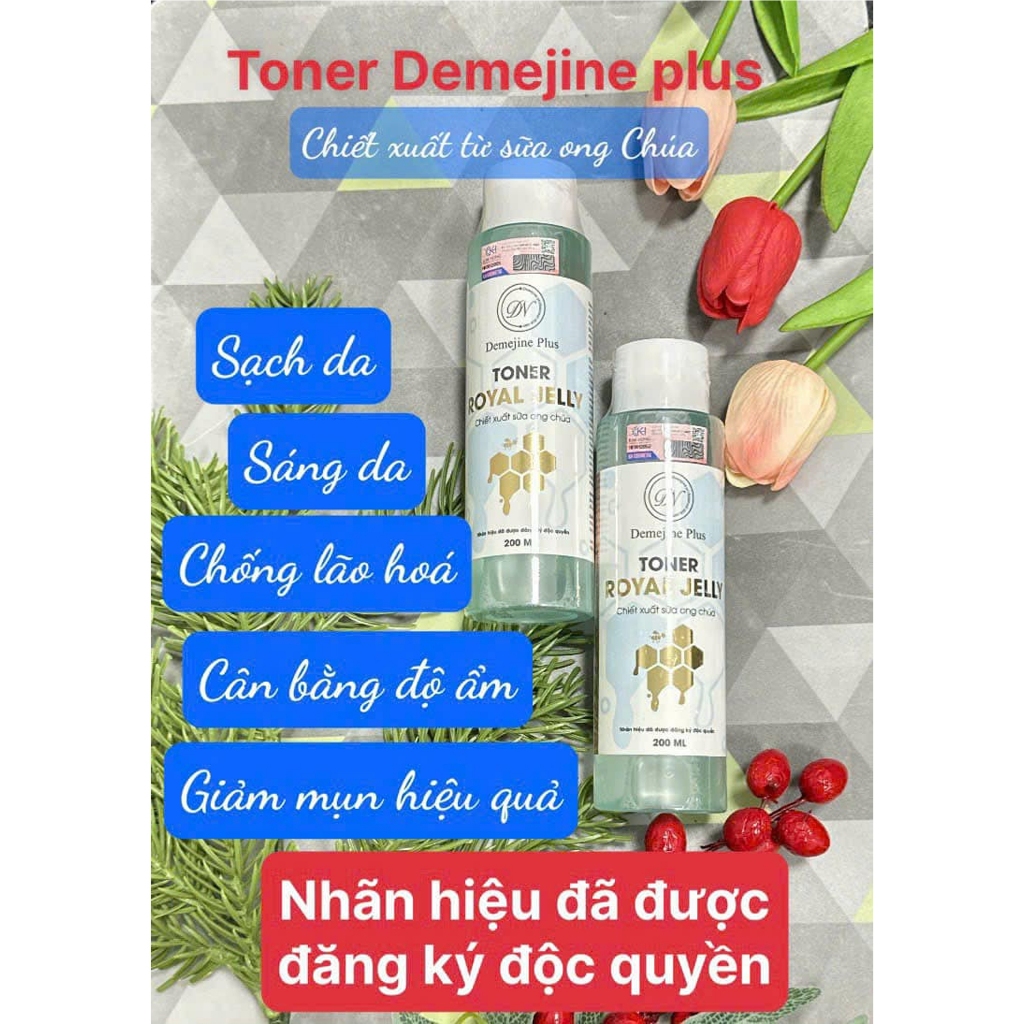 [Hàng chính hãng] Toner Demejine Plus 200ml