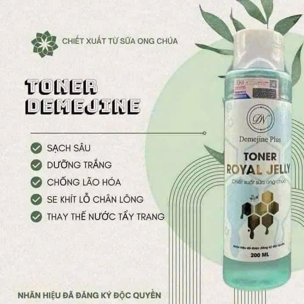 [Hàng chính hãng] Toner Demejine Plus 200ml