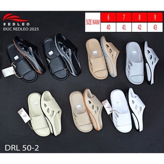 (Chính hãng) Dép bánh mì REDLEO_DRL50-2 đúc cao su EVA, dép nam quai ngang êm mềm nhẹ chống nước