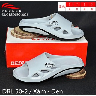 (Chính hãng) Dép bánh mì REDLEO_DRL50-2 đúc cao su EVA, dép nam quai ngang êm mềm nhẹ chống nước