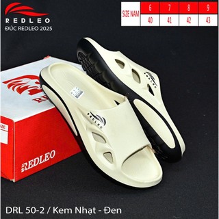 (Chính hãng) Dép bánh mì REDLEO_DRL50-2 đúc cao su EVA, dép nam quai ngang êm mềm nhẹ chống nước