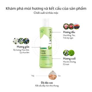 (Quà tặng Lactacyd) Bộ 2 chai Dung Dịch Vệ Sinh Phụ Nữ Lactacyd Odor Fresh 60ml/chai