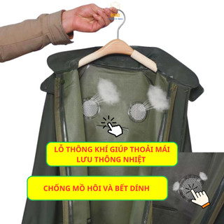 Bộ Quần Áo Mưa Vải Dệt Kim, PVC, Cao Su Non, Mềm Mại, Chống Thấm, Có Giải Phản Quang An Toàn Xe Máy