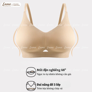 Áo Lót Áo Bra Nữ Chất Su Mỏng Không Gọng Mút Giọt Nước Dày 3CM Thoáng Khí Không Lộ Viền BRA08