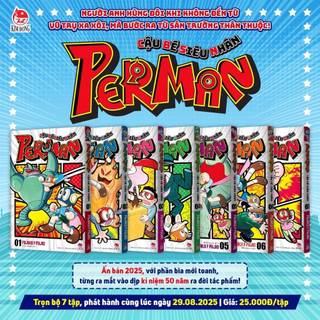 Truyện tranh - Combo Manga - Perman - Cậu Bé Siêu Nhân: Tập 1 - 7 (Bộ 7 Tập) (tuỳ chọn)