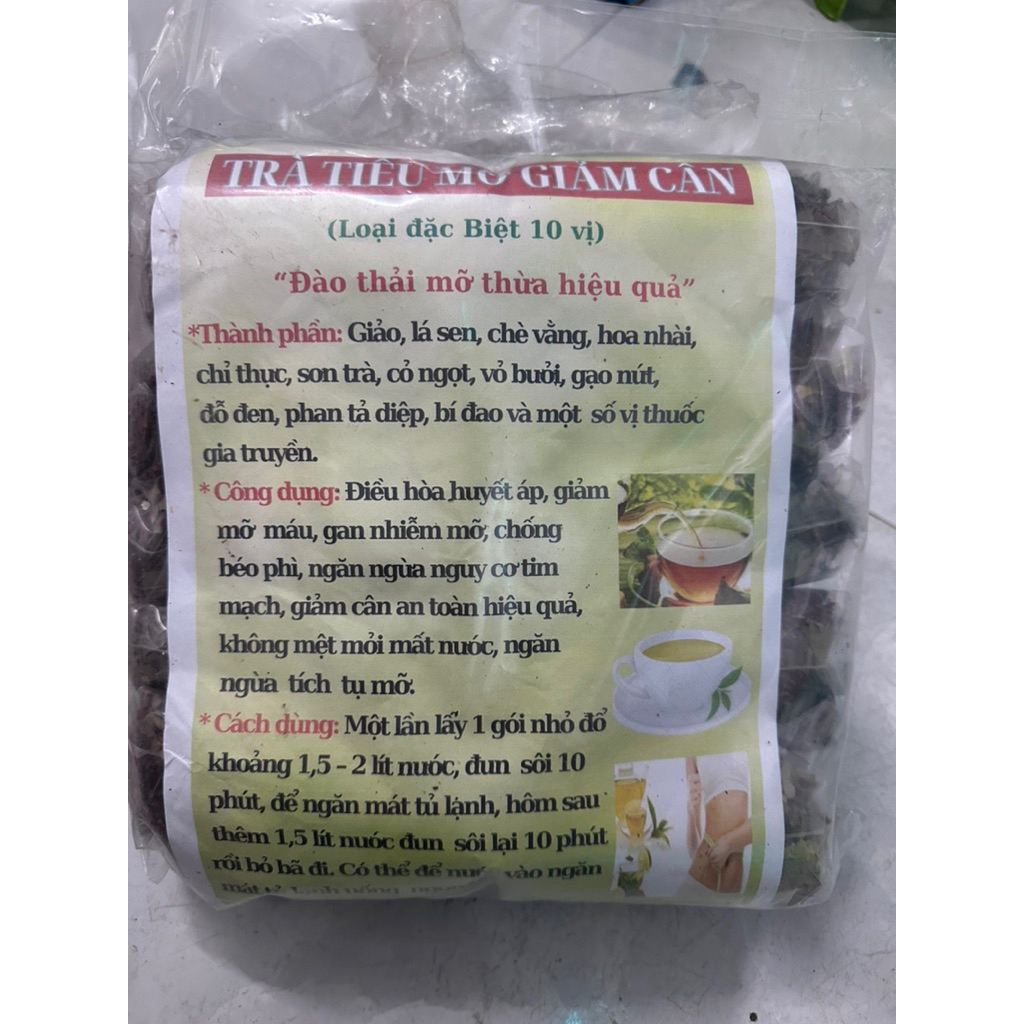 Trà Giảm Cân Lá Nam 10 Vị Thảo Mộc Thiên Nhiên Giúp Giảm Mỡ Thừa