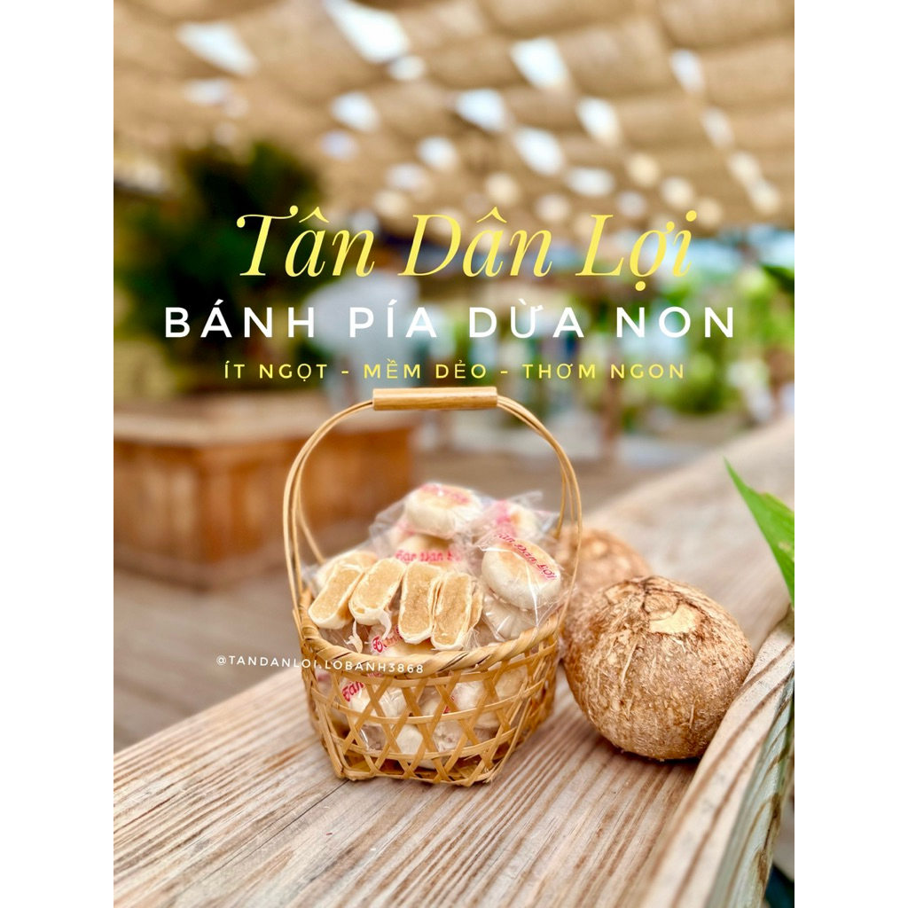 Bánh Pía Nhân Dừa Non Sầu Riêng 500g & 1kg [Đủ Vị]- Tân Dân Lợi ...