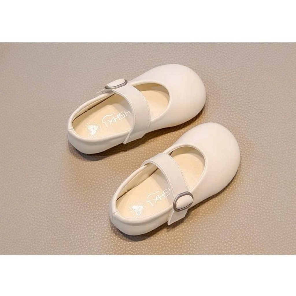 Giày dép của bé 89Mới_Giày búp bê da trơn thời trang cho bé size 22-31