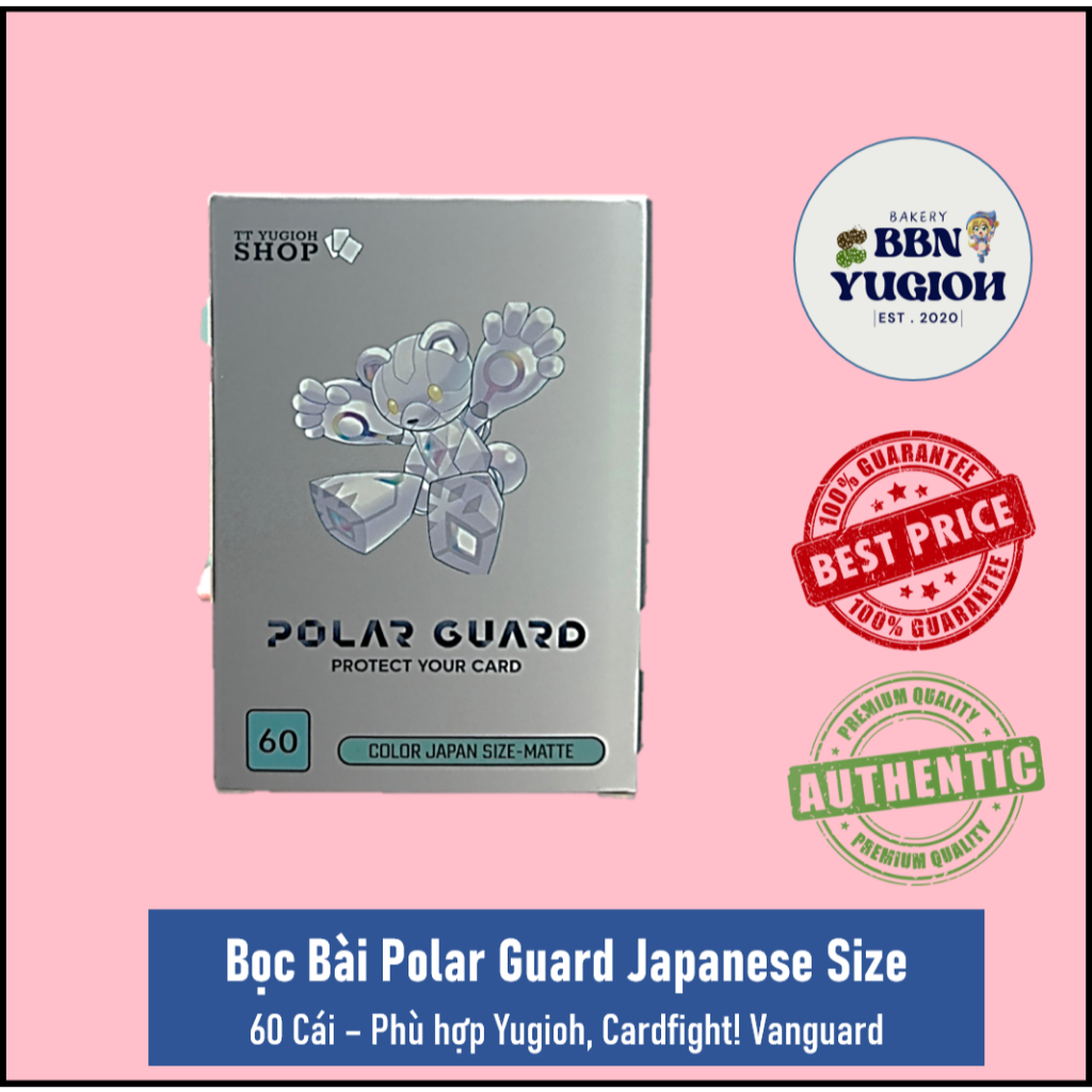 Bọc Thẻ Bài Polar Guard Siêu Dày - 60 Cái - Nhiều Màu - Phù hợp card ...