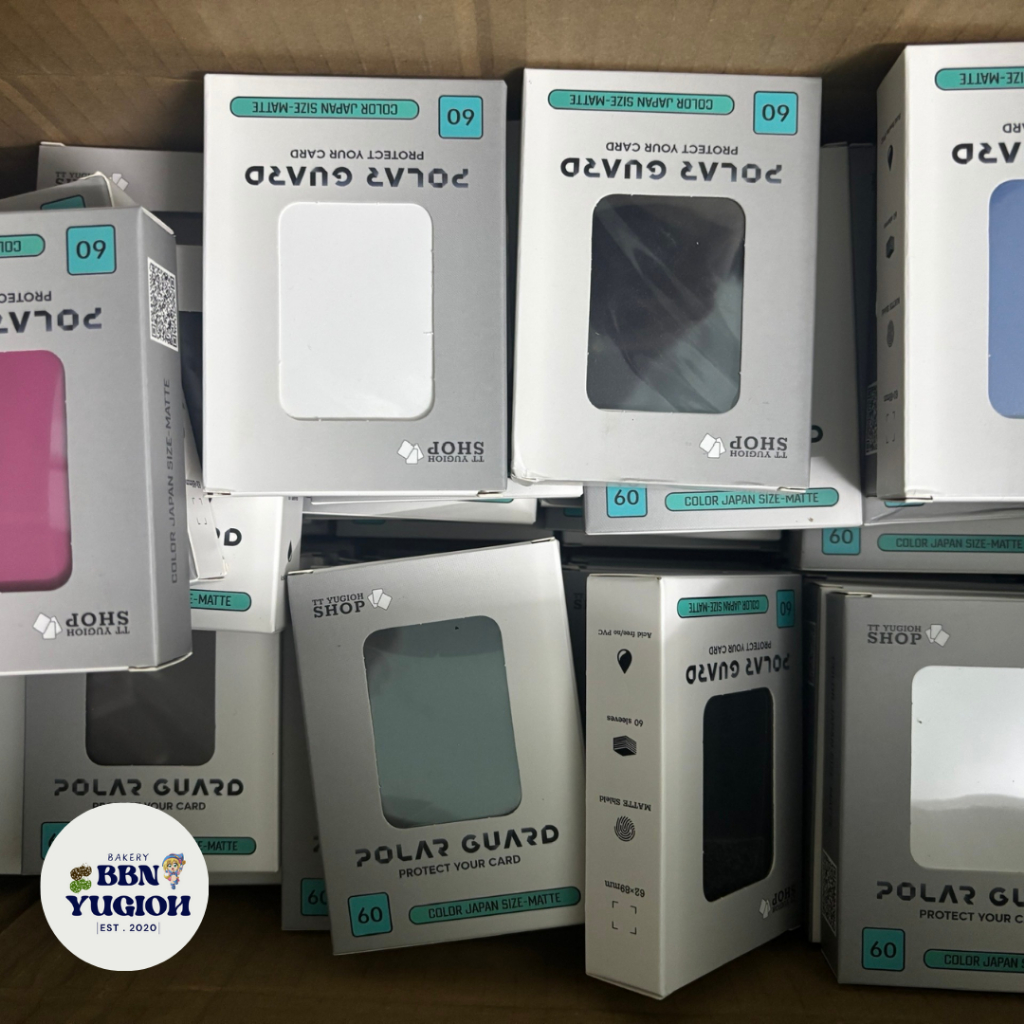 Bọc Thẻ Bài Polar Guard Siêu Dày - 60 Cái - Nhiều Màu - Phù hợp card ...