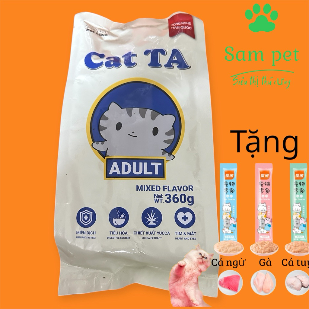 Thức ăn mèo cat TA công nghệ hàn quốc | Shopee Việt Nam