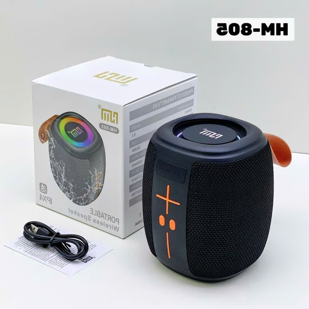 Loa Bluetooth Không Dây, Bass Mạnh, Công Suất Lớn, Lỗi 1 đổi 1, Bảo Hành 6 Tháng Chính Hãng TECHHIGH
