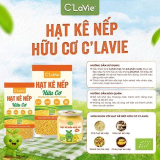 Hạt Kê Hữu Cơ Đã Bóc Vỏ Markal/ C'lavie/ Sottolestelle Organic Millet