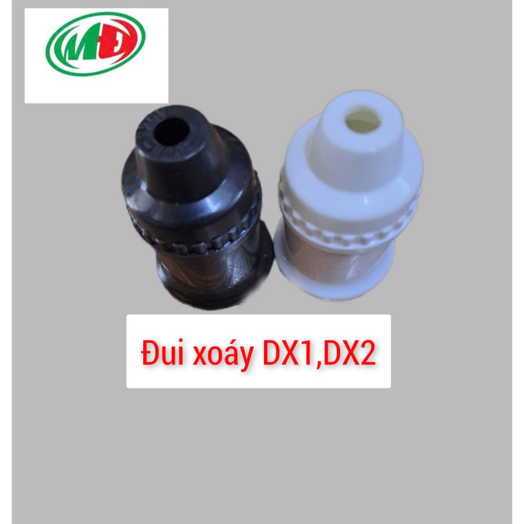 Đuôi đèn xoáy TREO THẲNG E27 chống cháy, chịu nhiệt cao - Đui đèn, chui đèn E27