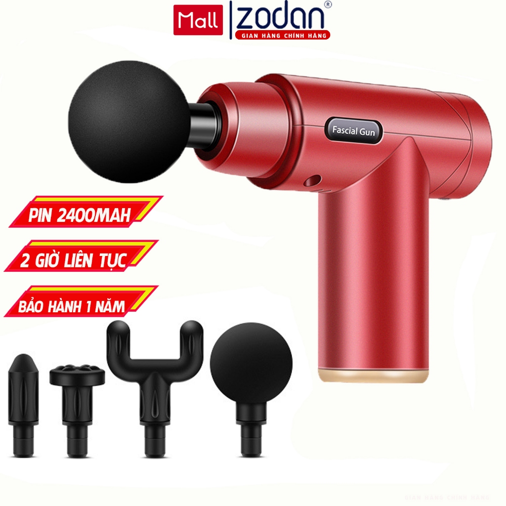 [BH 2 NĂM] Máy mát xa cầm tay, máy massage ZODAN ZB360 toàn thân BẢO ...