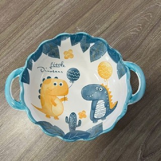 Tô Tròn 2 Quai Viền Đen Sứ Xương Cao Cấp