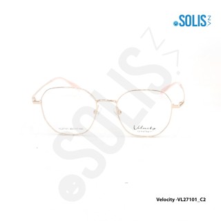 Gọng kính kim loại hiệu Velocity VL27101 - KÍNH KIM LOẠI HIỆU VELOCITY VL27101 KÍCH THƯỚC 48-17-142