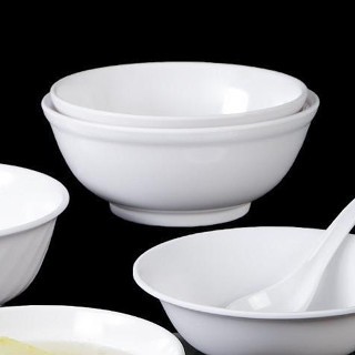Bát Phíp ( Melamine A5 ) Cao Cấp Trắng Sang Trọng Bền Đẹp Không Xước - Ố  B 6007