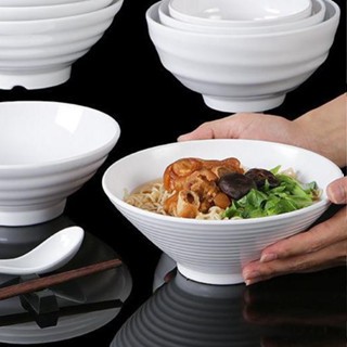 Bát Phíp ( Melamine A5 ) Cao Cấp Trắng Sang Trọng Bền Đẹp Không Xước - Ố  B 6007
