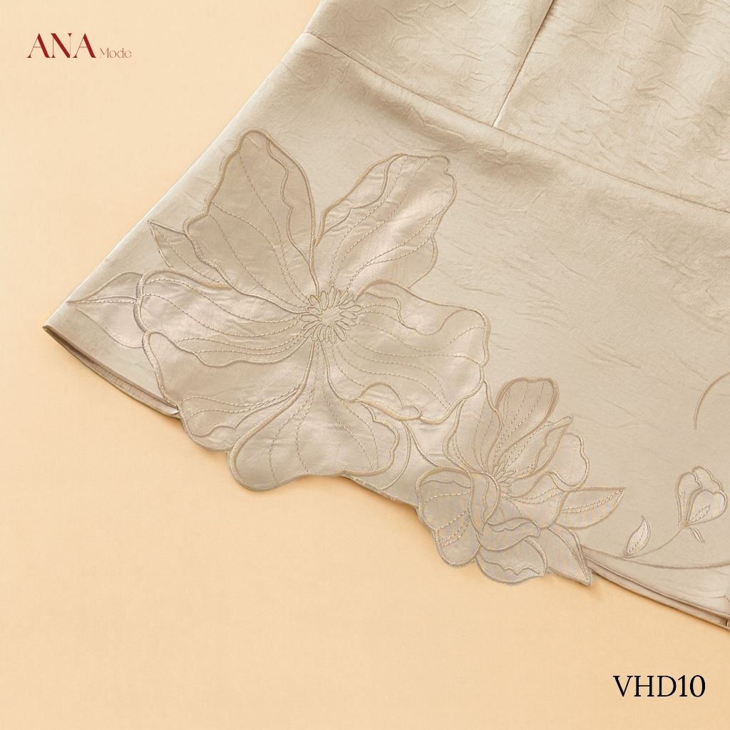 Áo Kiểu Form Rộng Trung Niên ANA Mode Chất Liệu Lụa Vân Mờ Thanh Lịch Đi Chơi Quà Tặng Mẹ AK25VHD10
