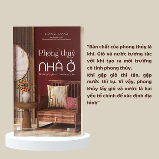 Sách Bizbooks - Phong thủy nhà ở - Bí mật giúp gia chủ đón tài rước lộc