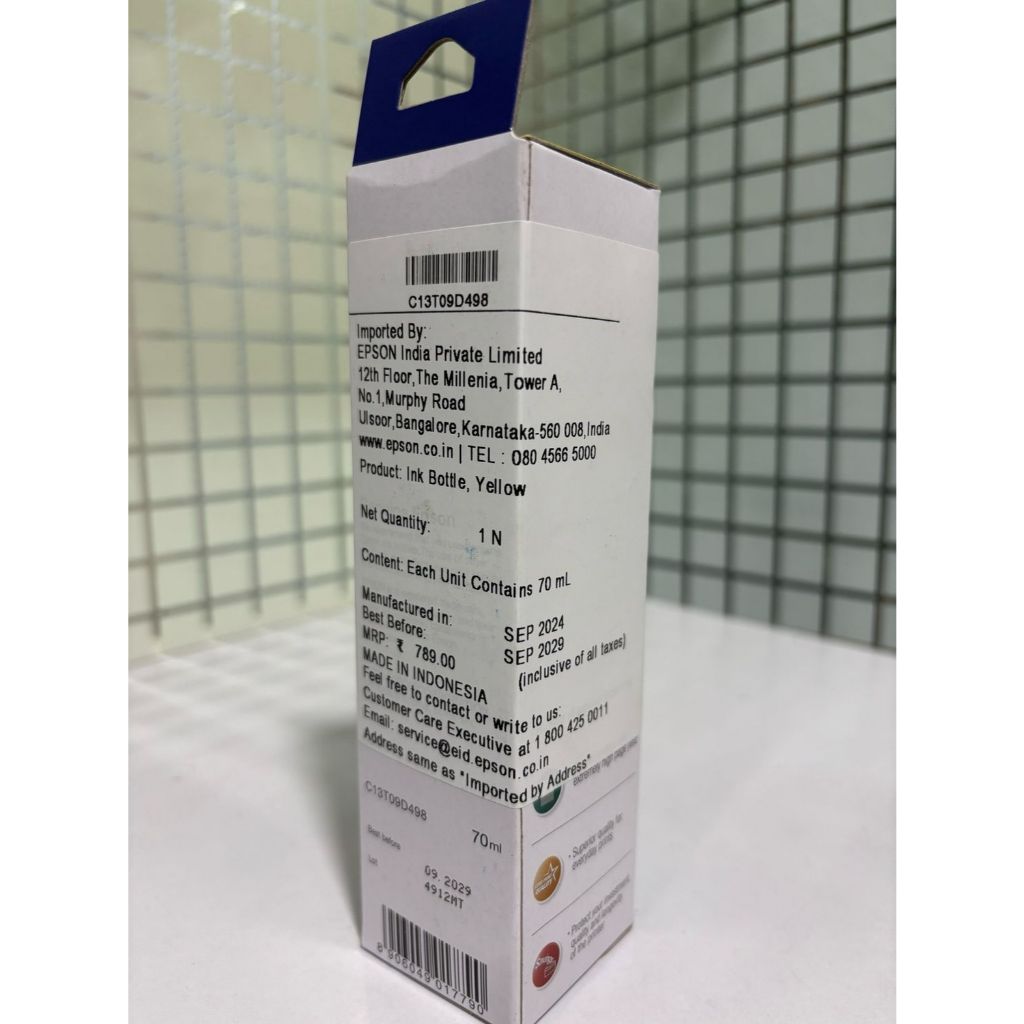 Mực in Epson 057 (Y) Chính Hãng Màu Vàng – Cho máy L8050/ L18050
