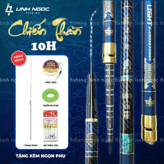 Cần Câu Đài Chiến Thần 10H 19i Săn Hàng Cá Lớn Bo Dòng Giữ Cá Tốt