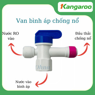 Van bình áp chống nổ - Dành cho bình áo Kangaroo 8 Lít, 10 Lít