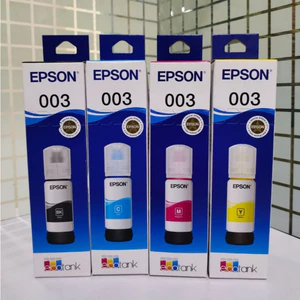 Bộ 4 chai mực Epson 003, (L3156, L5190, L3116, L3115) Chính Hãng
