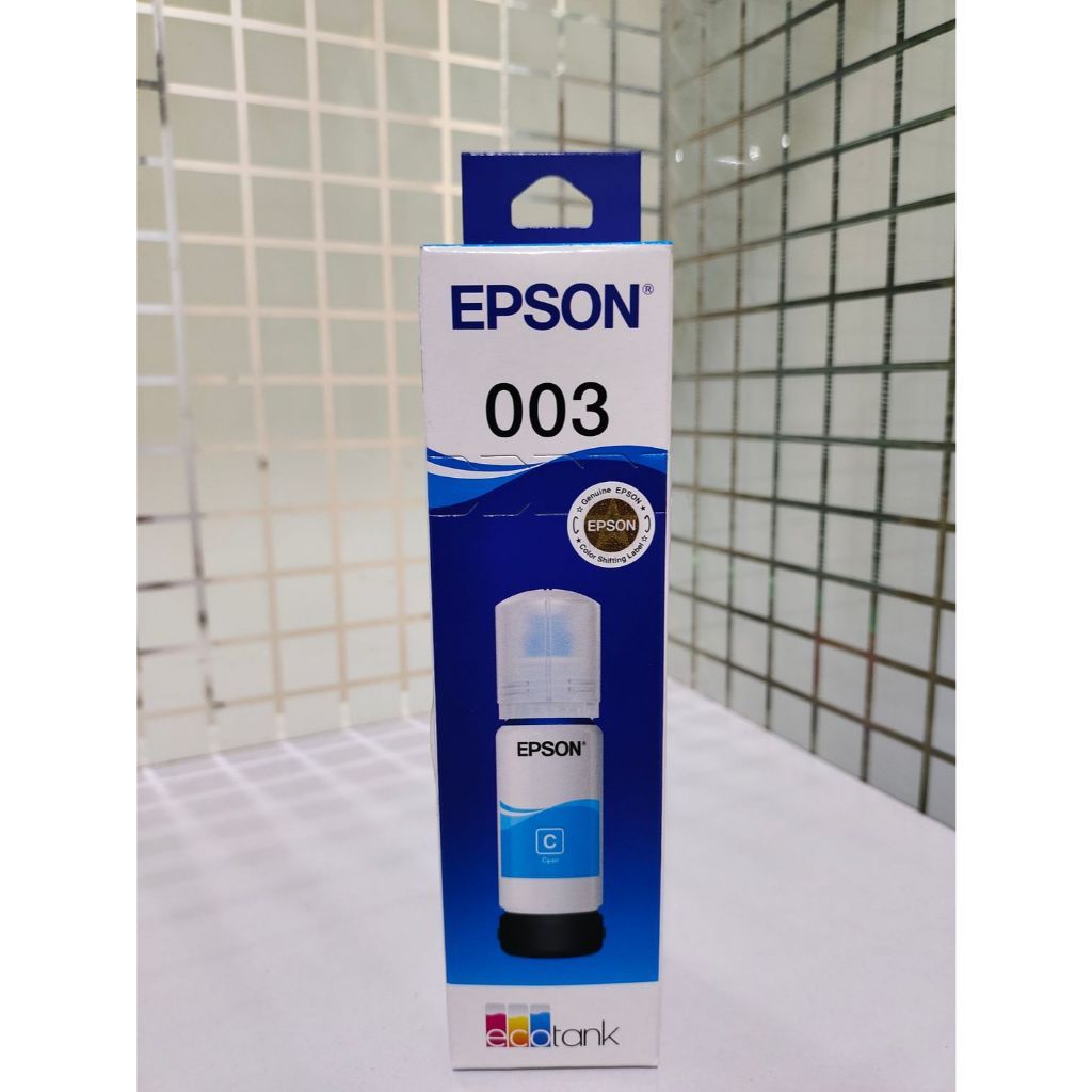 Bộ 4 chai mực Epson 003, (L3156, L5190, L3116, L3115) Chính Hãng