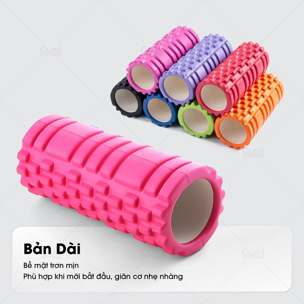 Con Lăn Massage, Dãn Cơ Tập Gym,Yoga Hàng Chuẩn 45cm 33cm - Foam Roller Giãn Cơ Sau Tập Tại Nhà - ConLan